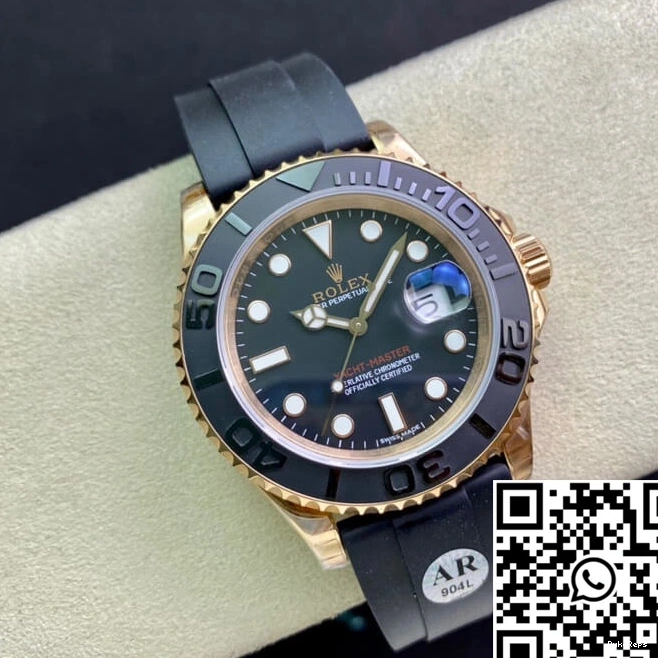 Rolex AR Yacht Rose 116655 Gold Master Factory 0106